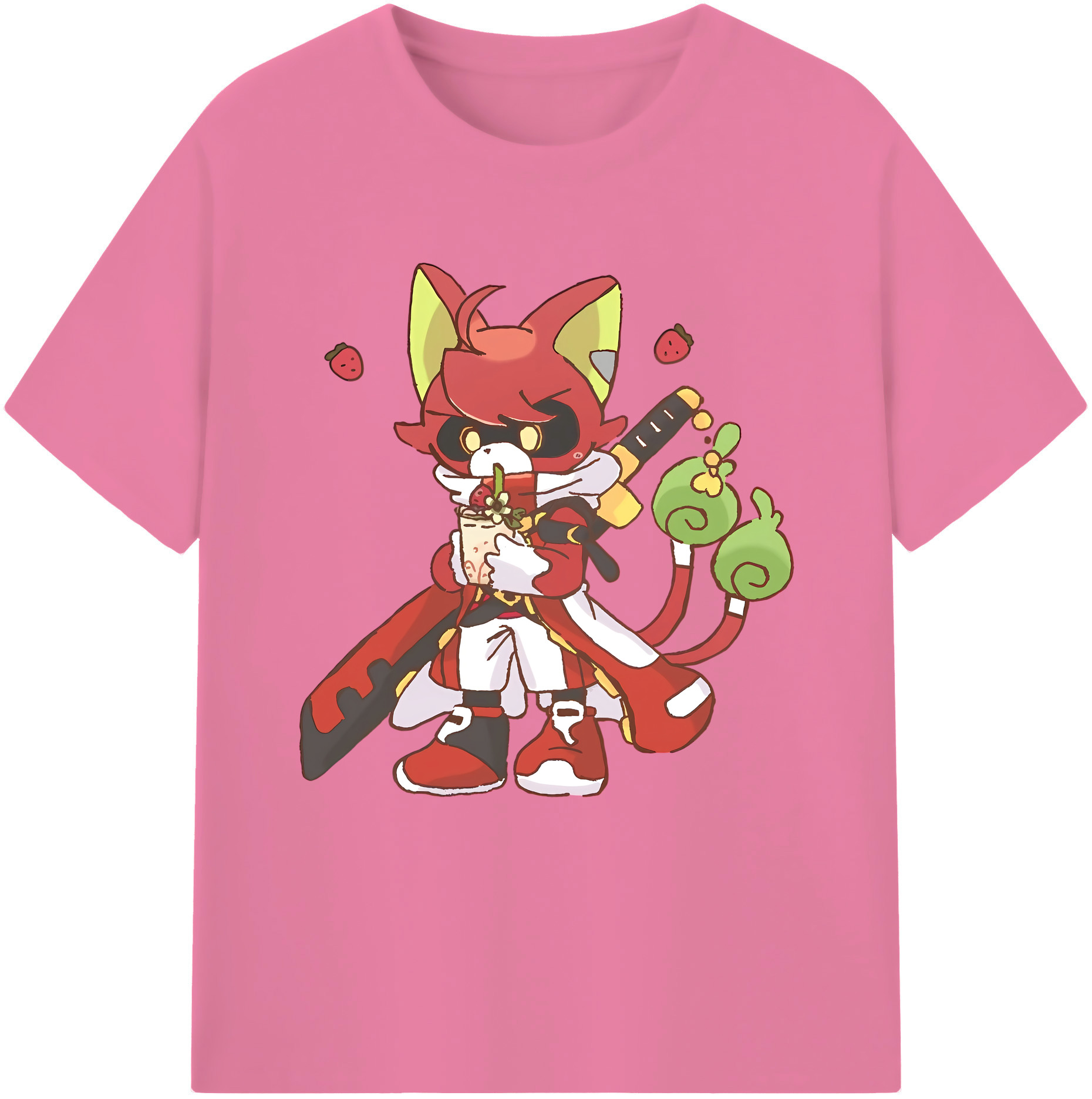 （画像用） 妖怪ウォッチ Yo-kai Watch 綿100％半袖Tシャツ（フロントプリント）